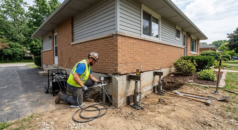 Home Foundation Leveling in Wayne County, OH