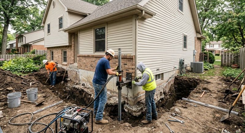 Home Foundation Repair in Macedonia, OH