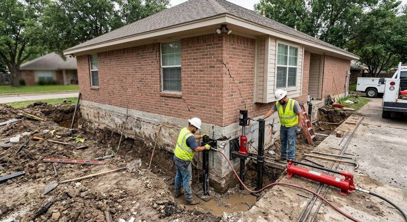 House Foundation Repair in Valley City, OH