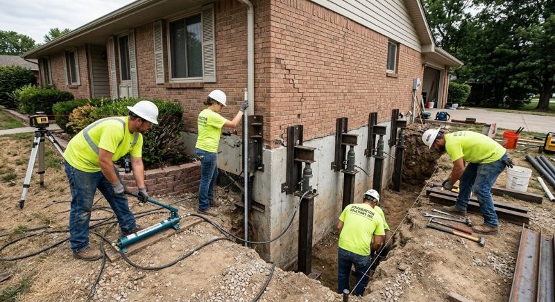 House Leveling in Cuyahoga Falls, OH