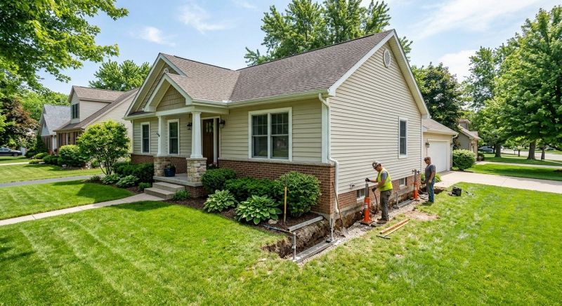 House Leveling in Hartville, OH