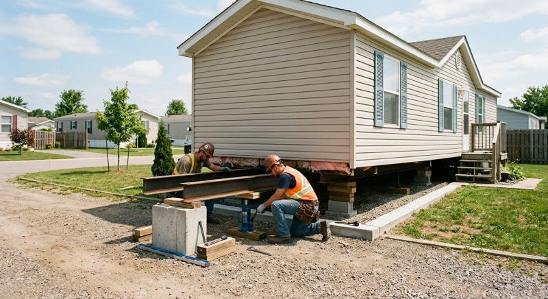 House Leveling in Louisville, OH