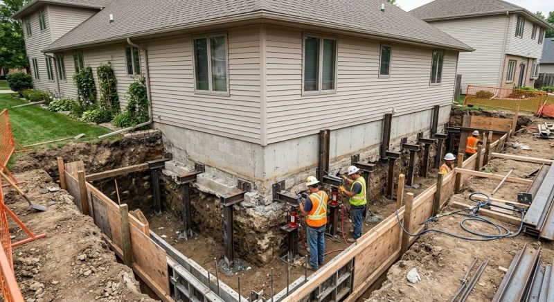 House Underpinning in Summit County, OH