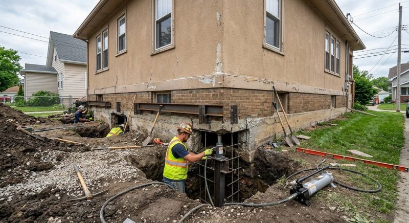 House Underpinning in Summit County, OH