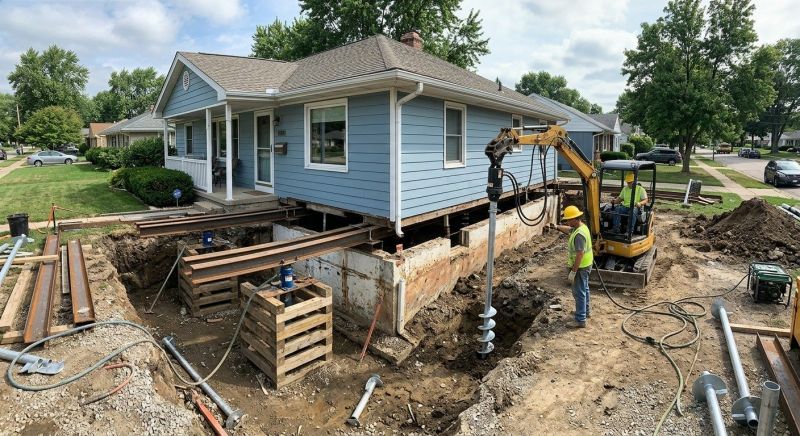 House Underpinning in Summit County, OH
