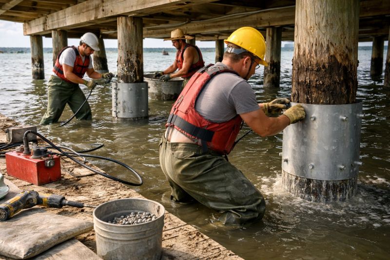 Piling Repair in Stark County, OH