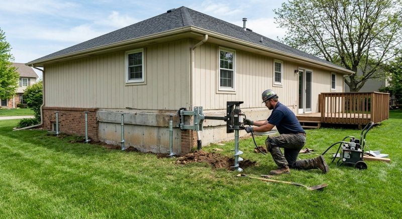 Settling Foundation Service in Stark County, OH