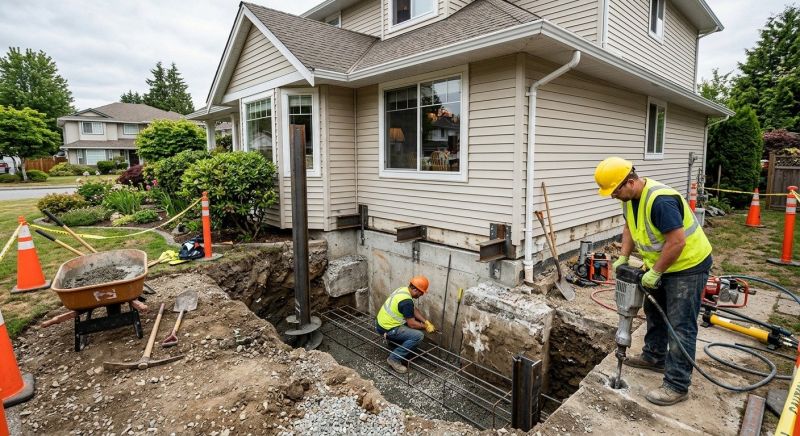 Structural Foundation Repair in Akron, OH