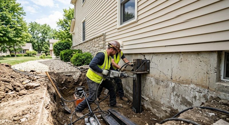 Structural Foundation Repair in Broadview Heights, OH