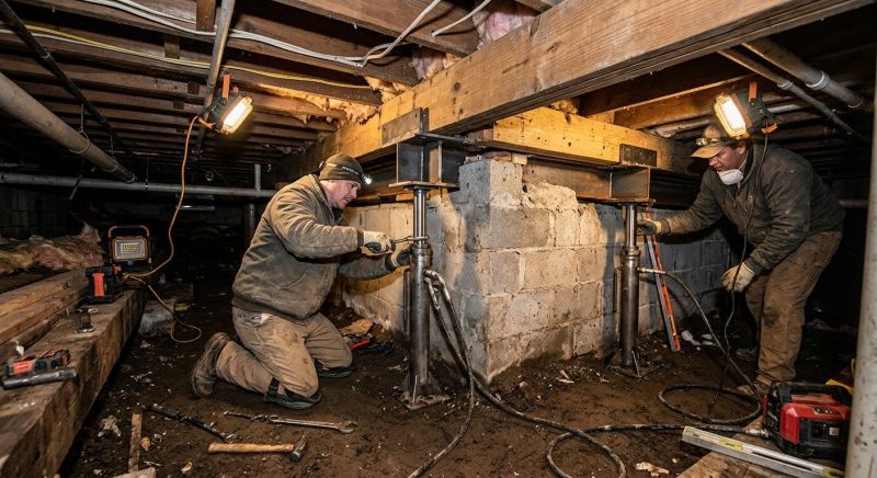 Structural Foundation Repair in Summit County, OH