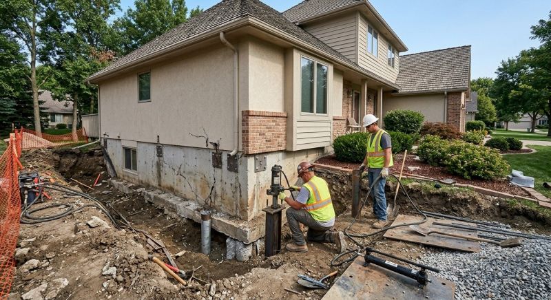 Structural Foundation Repair in Massillon, OH