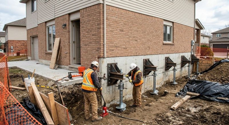 Structural Foundation Repair in Northfield, OH