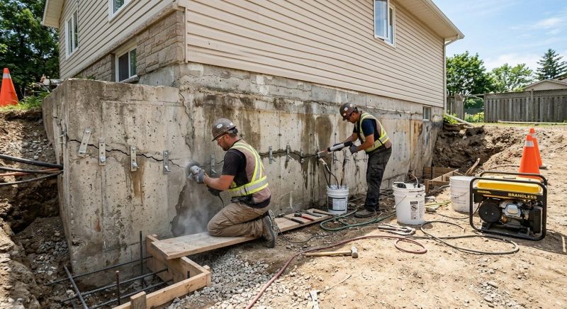 Structural Foundation Repair in Rittman, OH