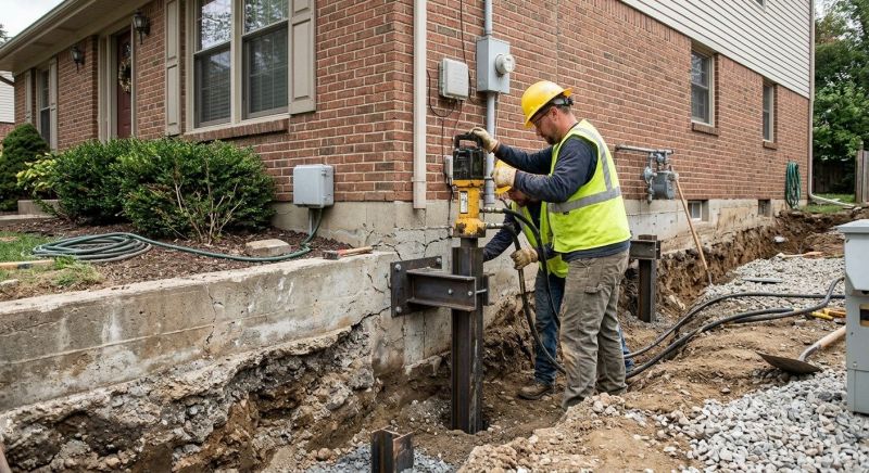 Structural Foundation Repair in Stow, OH