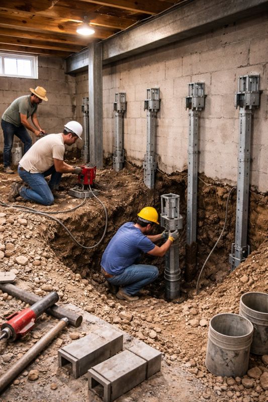Structural Underpinning in Summit County, OH