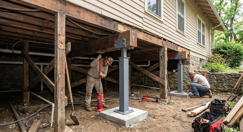 Structural Underpinning in Summit County, OH